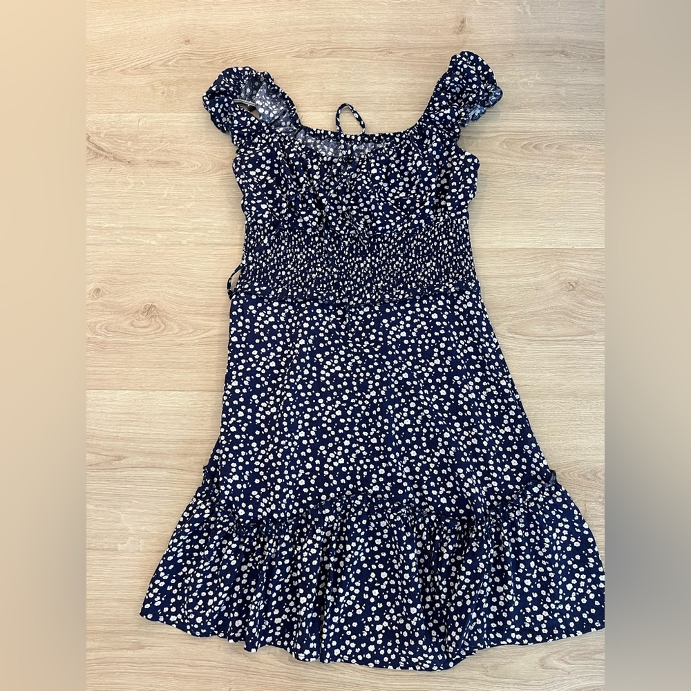 Blue Floral Deess